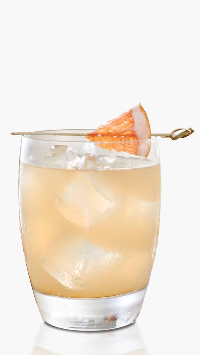 Grapefruit vodka Soda with EFFEN Yuzu Citrus Vodka: herbal but fruity.